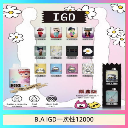 B.A IGD12000口 電子煙
