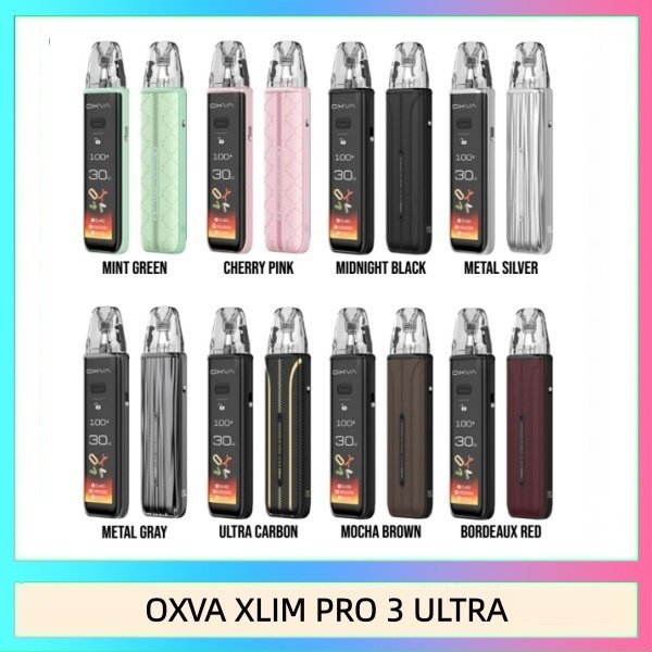 OXVA XLIM PRO 3 ULTRA OXVA XLIM PRO 3 ULTRA 奧創小蠻牛觸屏螢幕電子煙主機空倉